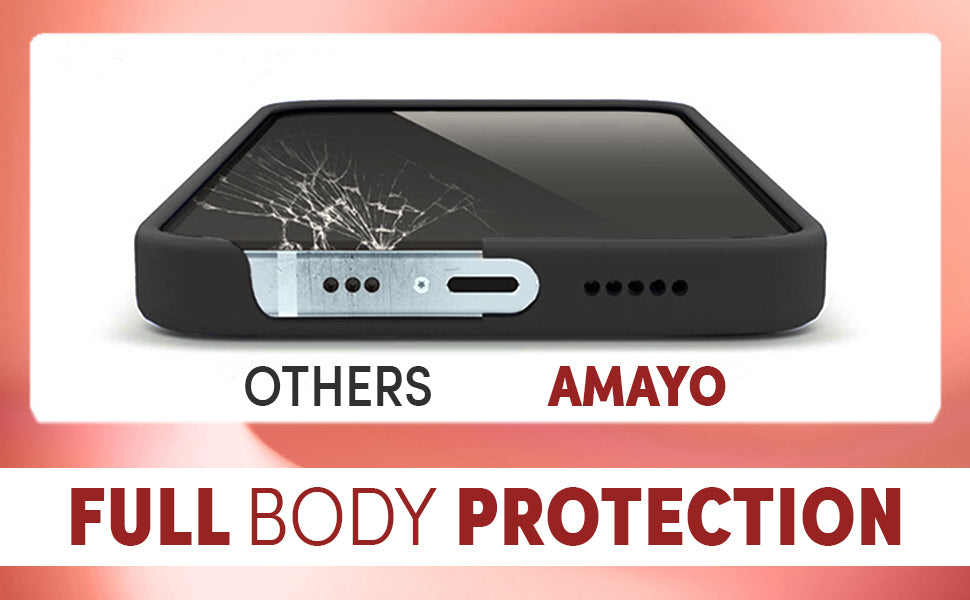 Amayo Soft Silikon Handy Schutzhülle